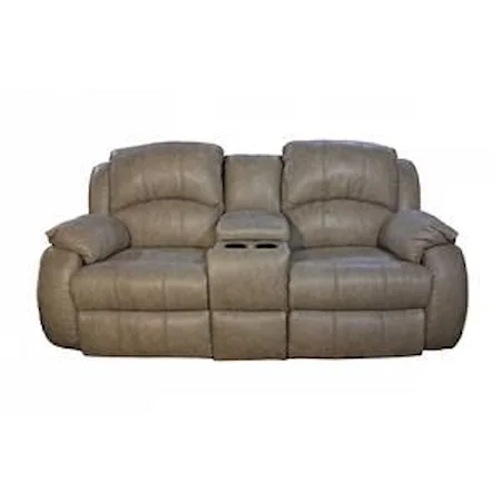 Power Reclining Console Loveseat with Power Headrests